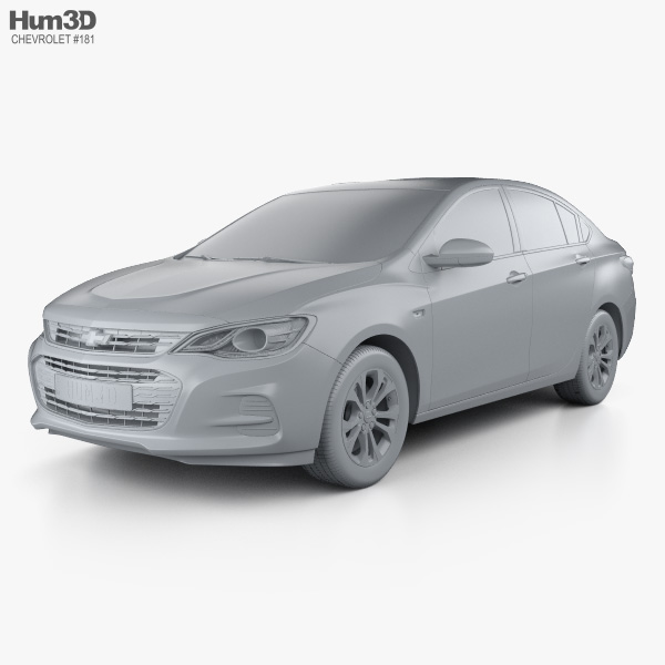 Chevrolet Cavalier 2019 3D model - Vehicles on Hum3D