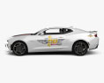 Chevrolet Camaro SS Indy 500 Pace Car 2017 3D модель side view