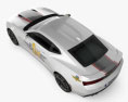 Chevrolet Camaro SS Indy 500 Pace Car 2017 Modelo 3D vista superior