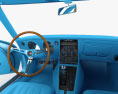 Chevrolet Corvette (C3) convertible with HQ interior 1968 3d model dashboard