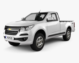 Chevrolet Colorado S-10 Regular Cab 2019 3D model