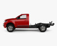 Chevrolet Colorado S-10 Regular Cab Chassis 2019 3d model side view