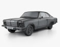 Chevrolet Opala Coupe 1978 3d model wire render