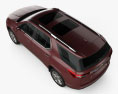 Chevrolet Traverse 2020 3d model top view