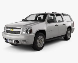 Chevrolet Suburban LT 2010 3D model