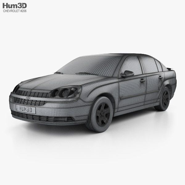 Chevrolet Malibu 2007 3D model - Vehicles on Hum3D