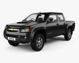 Chevrolet Colorado Crew Cab TH-spec 2012 3D model