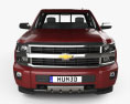 Chevrolet Silverado 2500HD Crew Cab Long Box High Country 2017 3d model front view