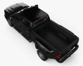 Chevrolet Silverado 3500HD Crew Cab Long Box High Country Dually Diesel 2017 3d model top view