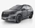 Chevrolet Equinox Premier 2020 3d model wire render