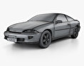 Chevrolet Cavalier Z24 2005 3d model wire render