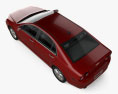 Chevrolet Malibu LT 2012 3d model top view