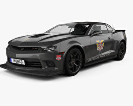 Chevrolet Camaro Z28 Pace Car cupé 2015 Modelo 3D