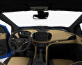 Chevrolet Volt with HQ interior 2018 3d model dashboard