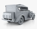 Chevrolet Confederate 4门 Phaeton 1932 3D模型