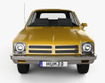 Chevrolet Chevette coupé 1976 Modello 3D vista frontale