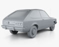 Chevrolet Chevette 쿠페 1976 3D 모델 
