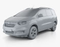 Chevrolet Spin LTZ 2021 3d model clay render