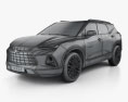 Chevrolet Blazer Premier 2021 3D模型 wire render