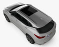 Chevrolet Blazer Premier 2021 3D-Modell Draufsicht