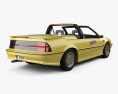 Chevrolet Beretta Indy 500 Pace Car HQインテリアと 1990 3Dモデル 後ろ姿