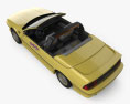 Chevrolet Beretta Indy 500 Pace Car mit Innenraum 1990 3D-Modell Draufsicht
