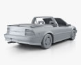 Chevrolet Beretta Indy 500 Pace Car з детальним інтер'єром 1993 3D модель