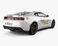 Chevrolet Camaro SS Indy 500 Pace Car avec Intérieur 2016 Modèle 3d vue arrière
