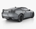 Chevrolet Camaro SS Indy 500 Pace Car 인테리어 가 있는 2017 3D 모델 