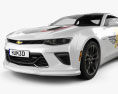 Chevrolet Camaro SS Indy 500 Pace Car with HQ interior 2017 3d model