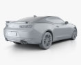 Chevrolet Camaro SS Indy 500 Pace Car з детальним інтер'єром 2017 3D модель