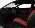 Chevrolet Camaro SS Indy 500 Pace Car 带内饰 2016 3D模型 seats