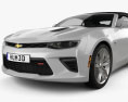 Chevrolet Camaro SS convertible with HQ interior 2019 3d model