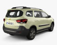 Chevrolet Spin Active with HQ interior 2021 3d model back view