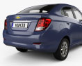 Chevrolet Beat sedan 2019 3d model