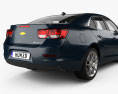 Chevrolet Malibu LT with HQ interior 2016 3d model