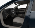 Chevrolet Malibu LT with HQ interior 2016 3d model seats