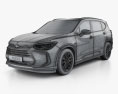 Chevrolet Orlando Redline 2021 3d model wire render