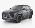 Chevrolet Trailblazer RS 2022 3d model wire render