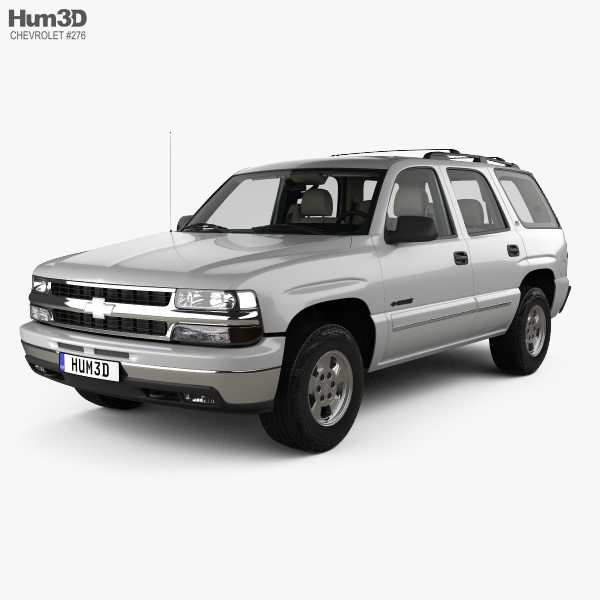 Chevrolet Tahoe LS with HQ interior 2006 3D model