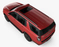 Chevrolet Tahoe RST 2022 3d model top view