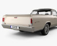 Chevrolet El Camino Custom 1966 3D-Modell