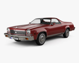 Chevrolet El Camino 1973 3D model