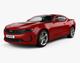 Chevrolet Camaro cupé LT1 2022 Modelo 3D