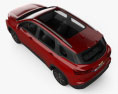 Chevrolet Captiva 2021 3d model top view
