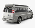 Chevrolet Express Explorer Limited SE LWB 2022 Modelo 3D vista trasera