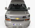 Chevrolet Express Explorer Limited SE LWB 2022 3Dモデル front view