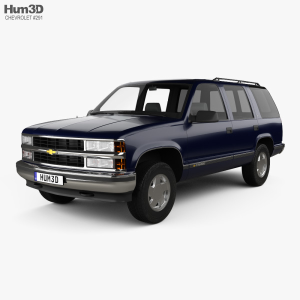 Chevrolet Tahoe LT 4-door 2000 3D model