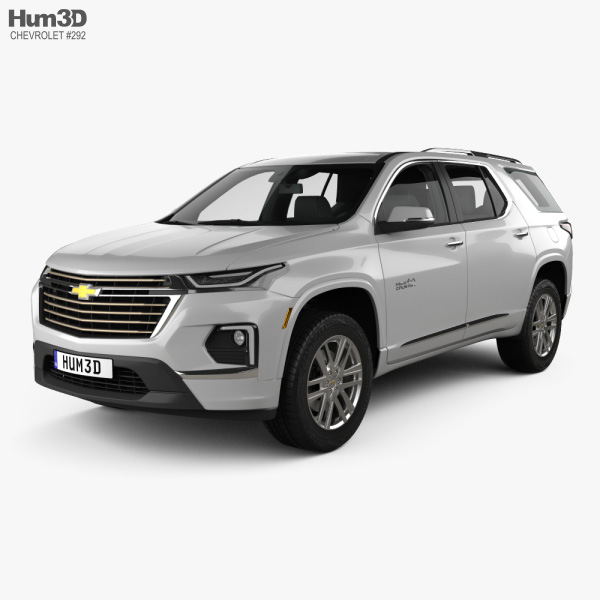 Chevrolet Traverse High Country 2022 3D model