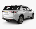 Chevrolet Traverse High Country 2022 3Dモデル 後ろ姿